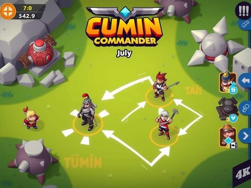 Cumin Battle Commander gameplay screenshot